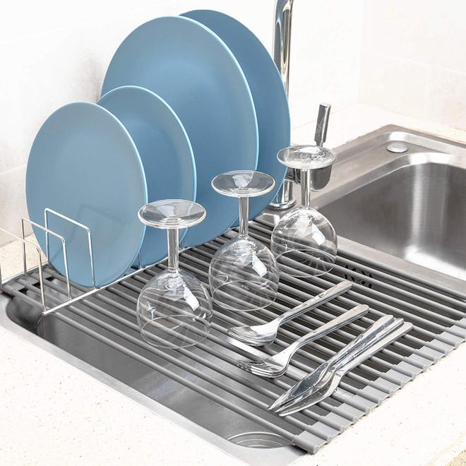 SANNO Foldable Dish Rack