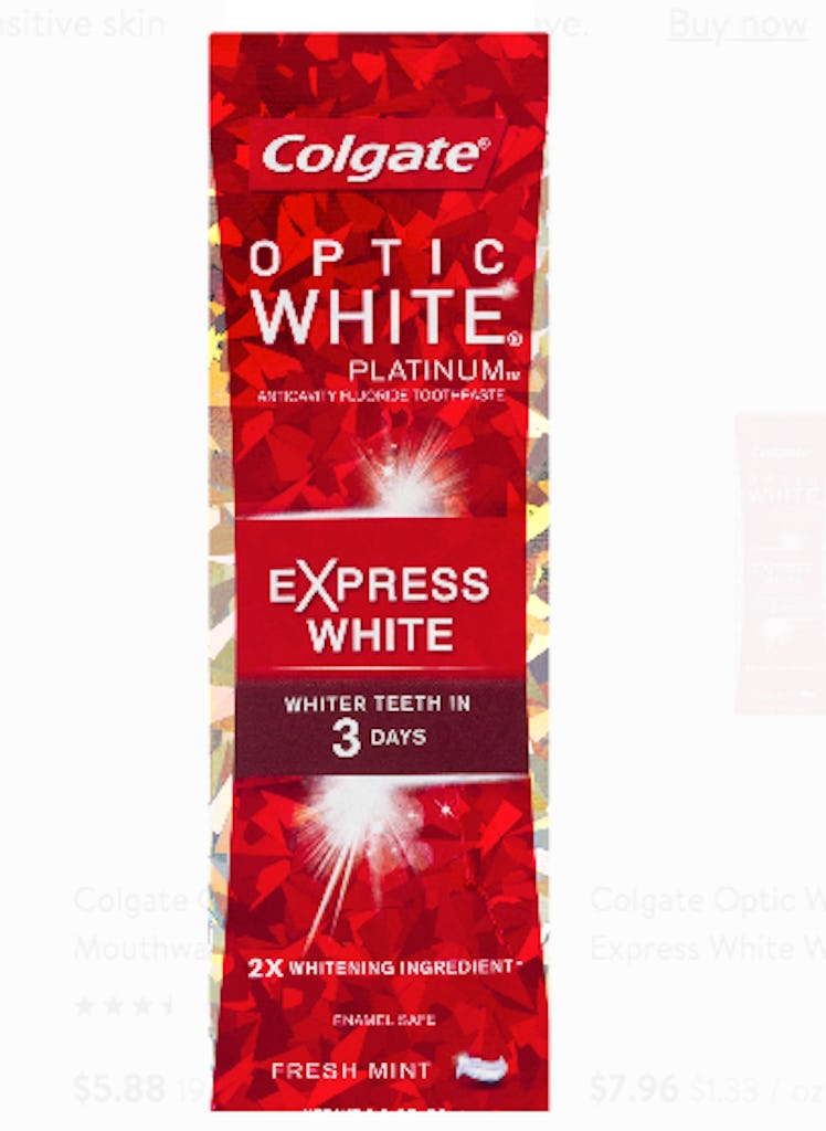 Colgate Optic White Platinum Express White Toothpaste