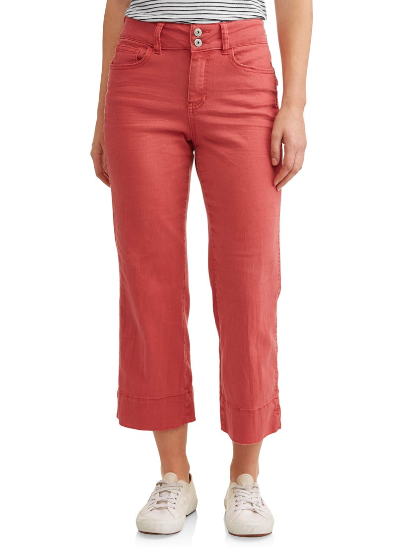 Time and Tru Women's Wide Leg Casual Pant