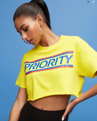 USPS Priority Boxy Crop Top