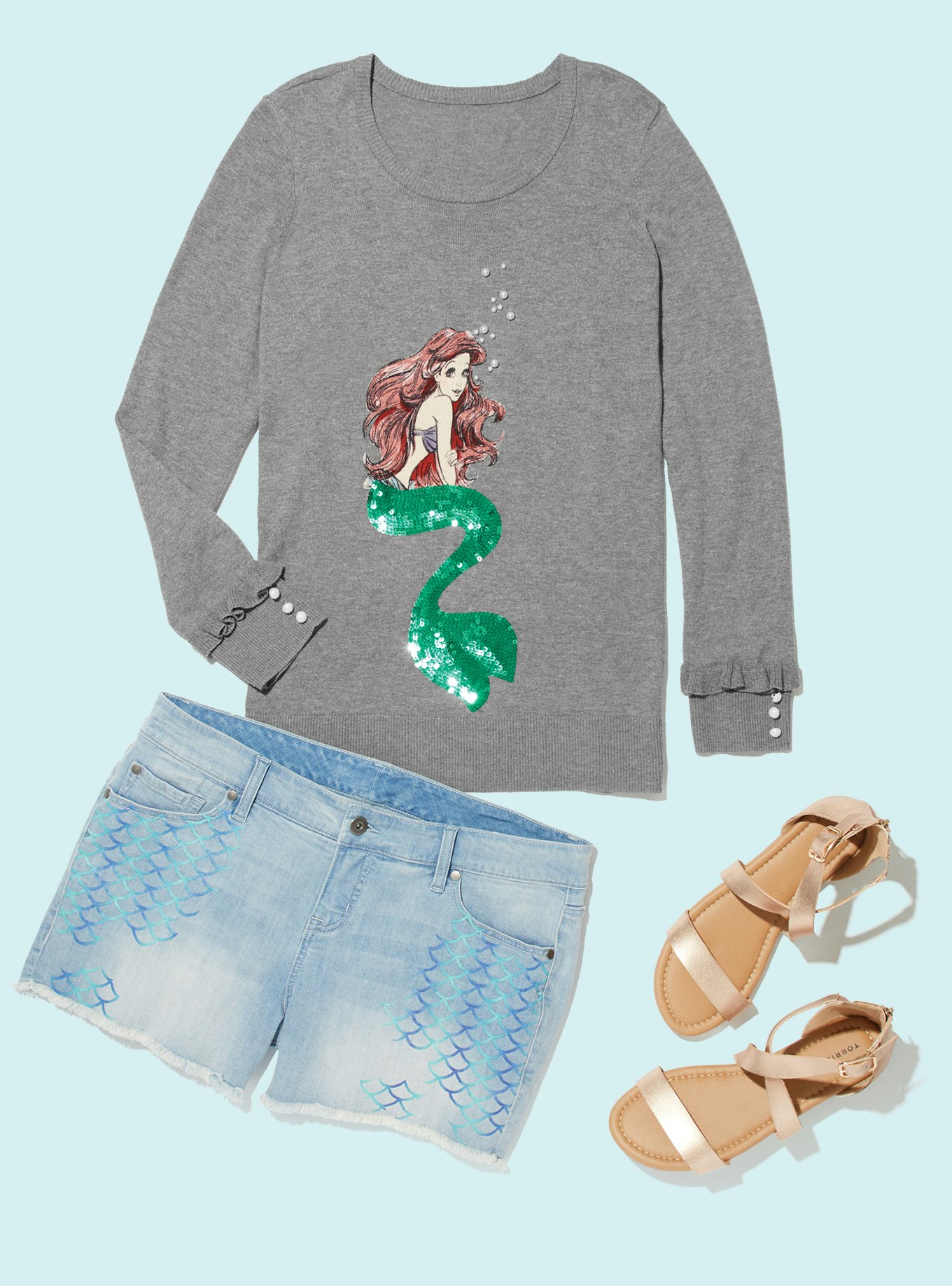 torrid little mermaid dress