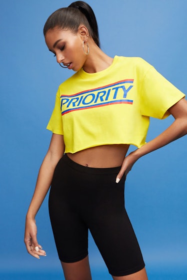 Priority Boxy Crop Top