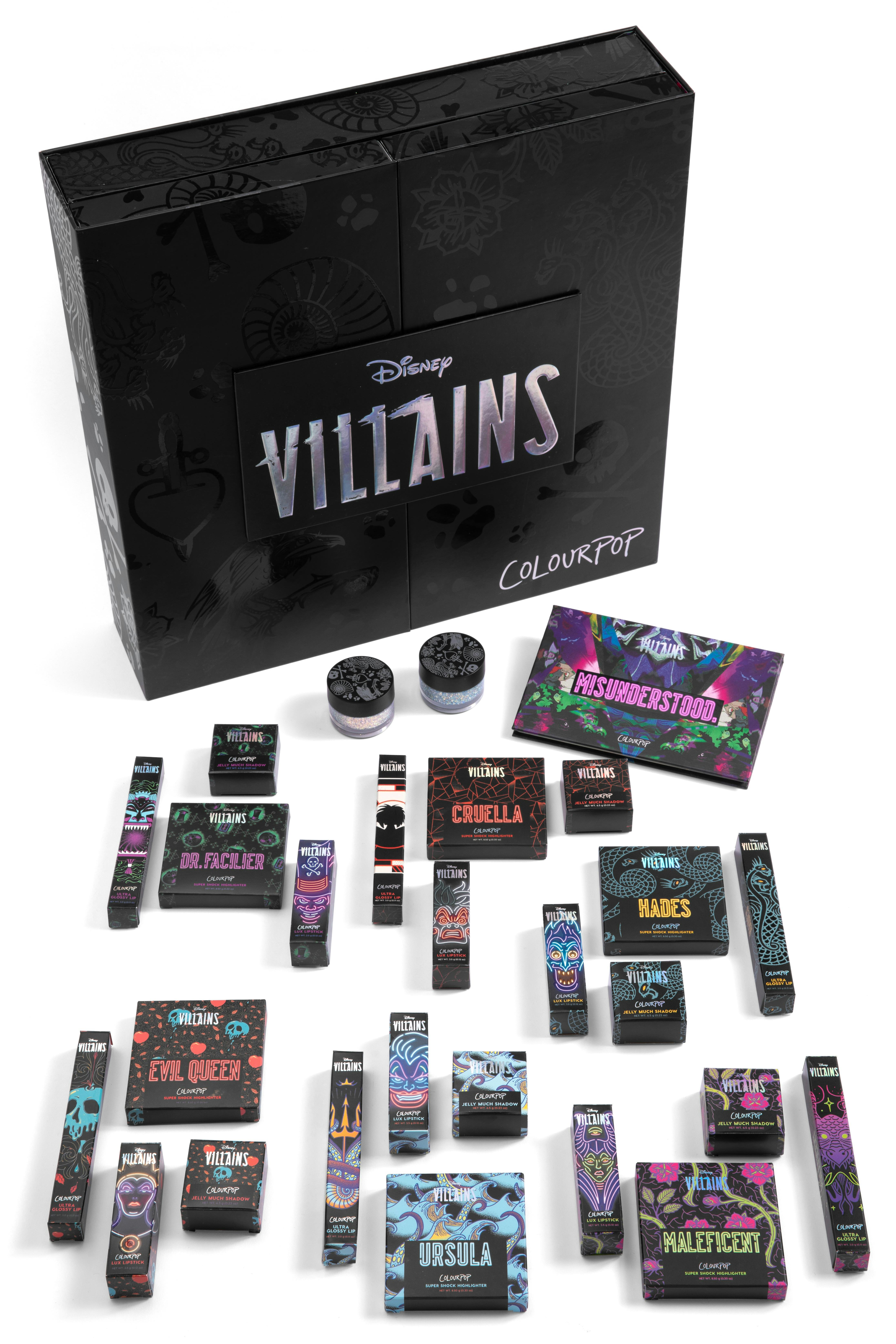 What's In The ColourPop X Disney Villains Collection? It'll Have You ...