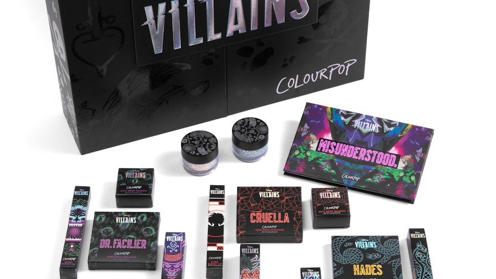 What S In The Colourpop X Disney Villains Collection It Ll
