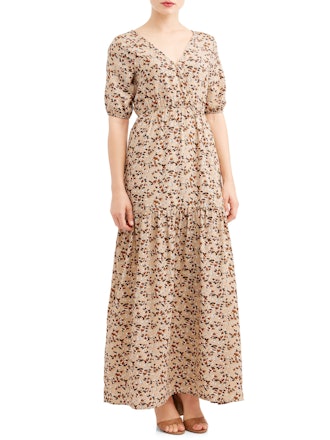 LOVE SADIE Women's Printed Maxi Dress