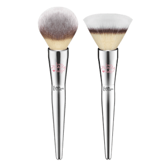IT Cosmetics Brushes Love Beauty Fully Complexion Powder Brush #225 & Flawless Powder Brush #202