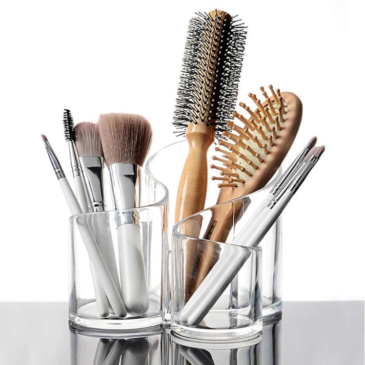 Bekith 3-Compartment Cosmetics Organizer