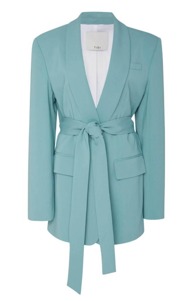 Belted Crop Blazer