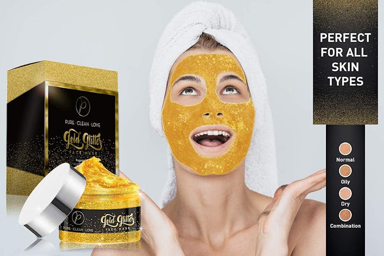 Pure Clean Love Peel Off Glitter Mask