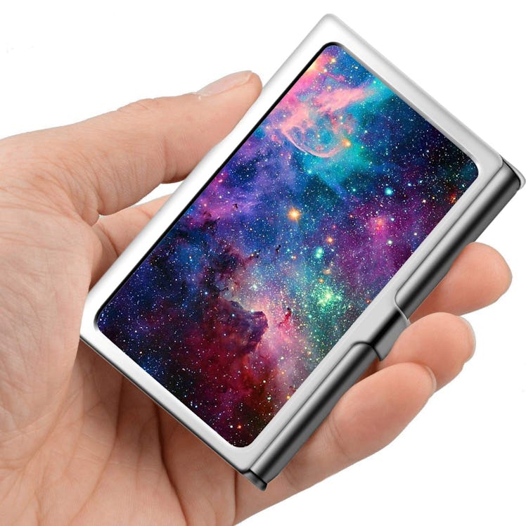 YueNew Stainless Steel Business Card Holder