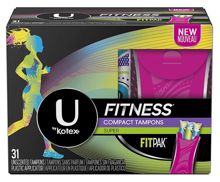 U by Kotex Unscented Fitness Tampons With Fit Pak (31-Count)