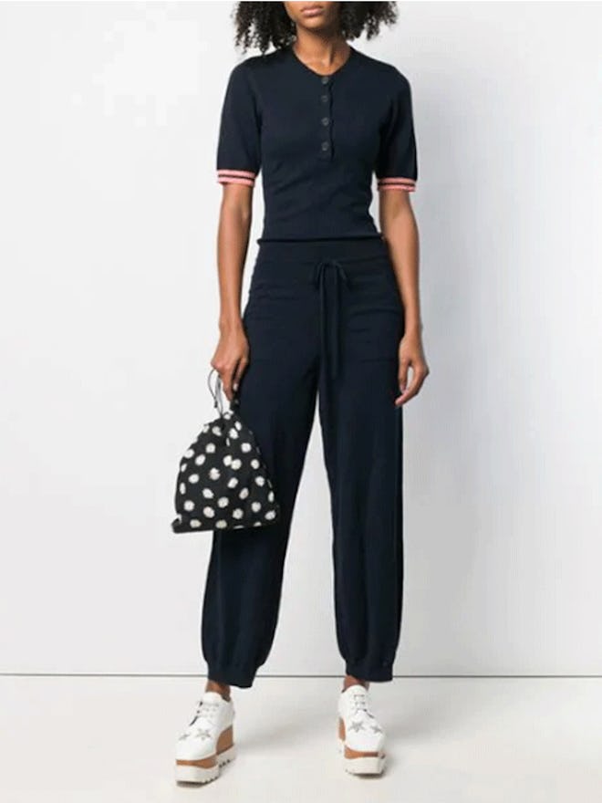 Short-Sleeve Jumpsuit