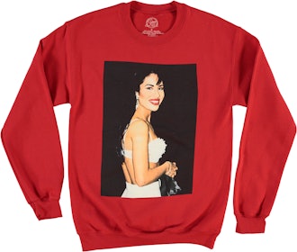 Selena Graphic Red Sweatrshirt