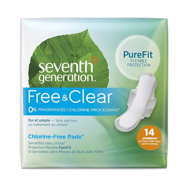 Seventh Generation Ultrathin Overnight Pads (14-Count)