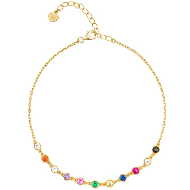 Rainbow Anklet