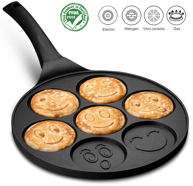 Gourmia Smiley Face Pancake Pan