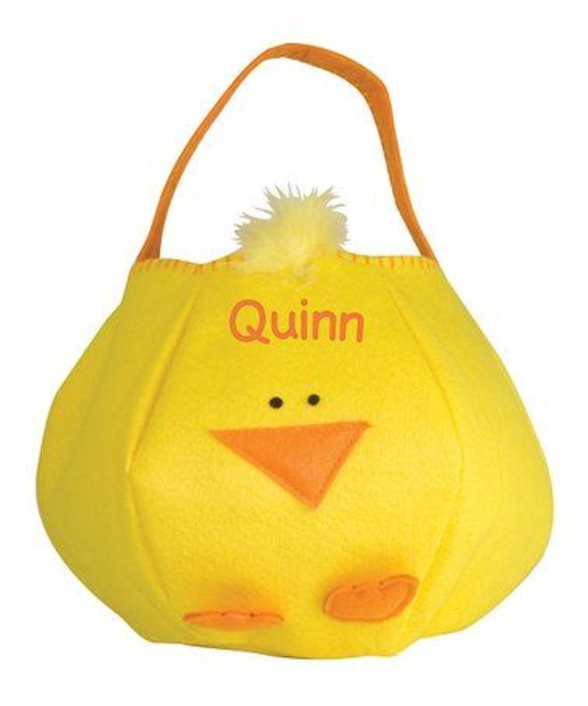  Chick Personalized Easter Basket