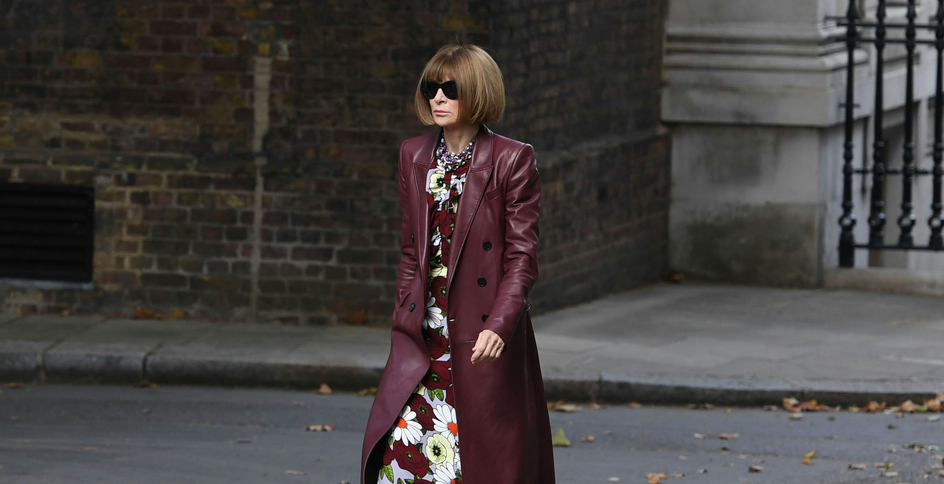 Anna wintour shop floral dress