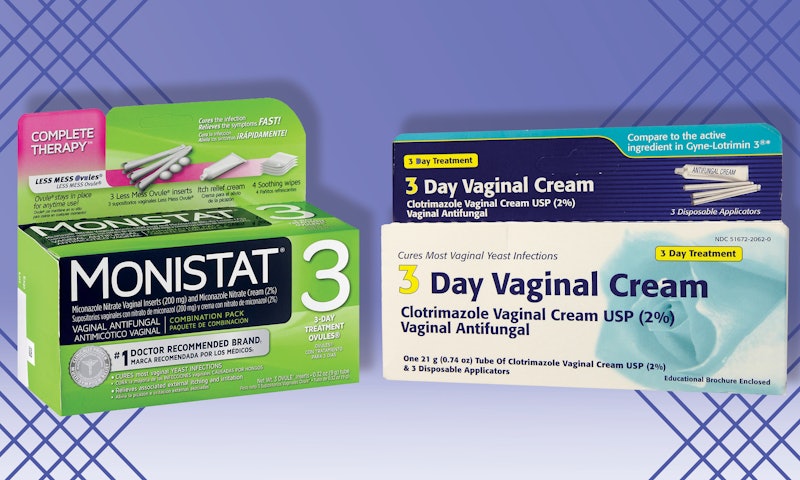 Yeast infection creams