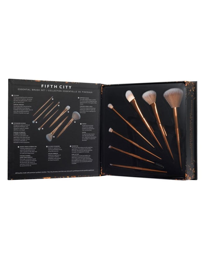 Fifth City Cosmetic Brush Seven-Piece Set