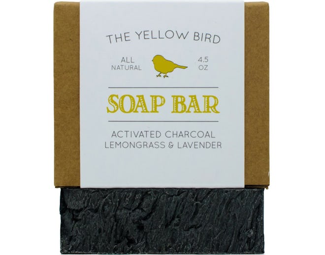 The Yellow Bird Activated Charcoal Soap Bar (1 Pack)