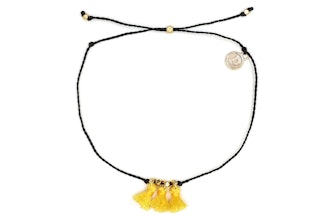 Triple Tassel Anklet