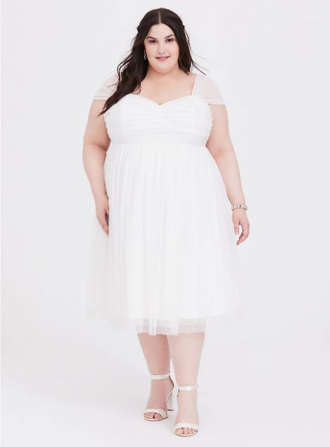 special occasion lace off shoulder gown torrid