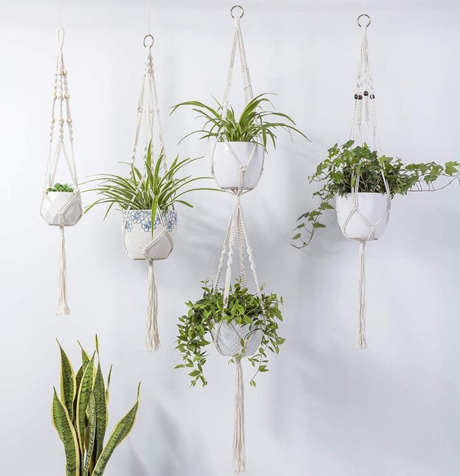Set Of 4 Hanging Plant Hangers