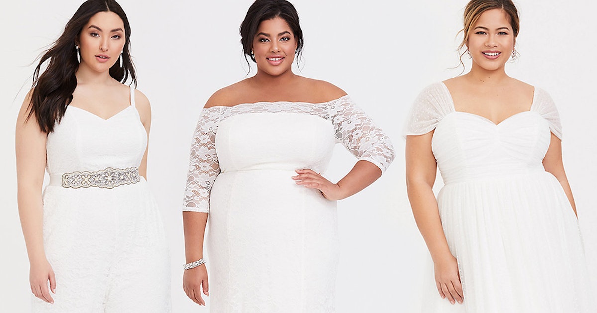tøve Regnfuld Stratford på Avon What's In Torrid's Wedding Dress Collection? Dreamy Pieces Up To Size 30,  All Under $200