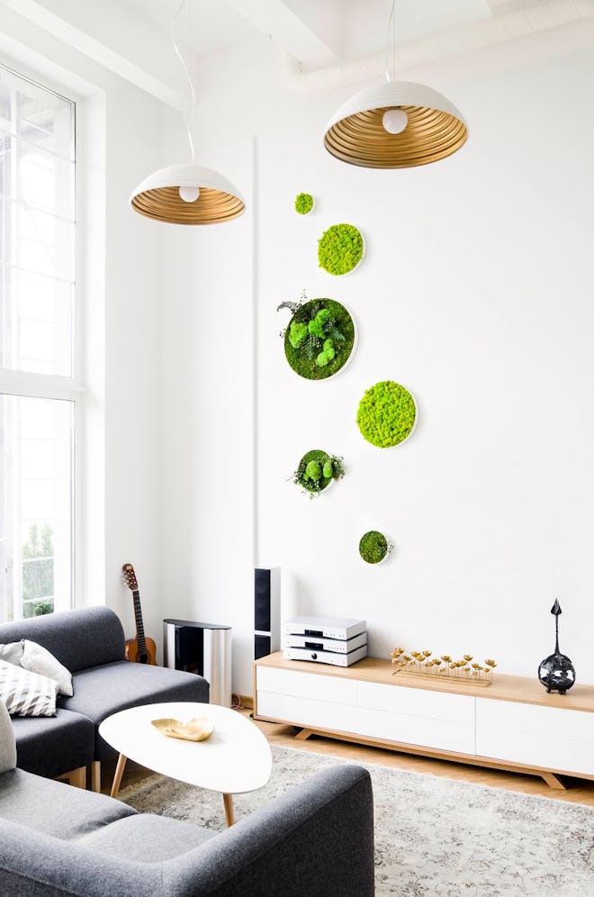 Scandinavian Moss Wall Art