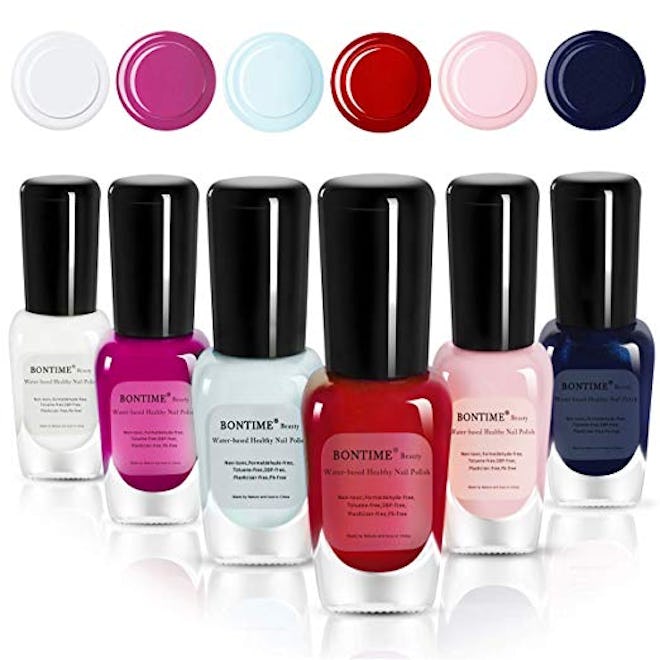 Bontime Peel-Off Nail Polish (6 Colors)