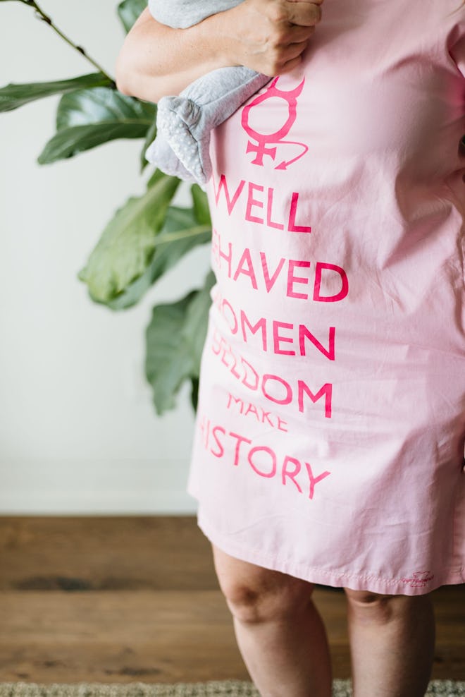 "Well Behaved Women" Alternative Maternity Gown