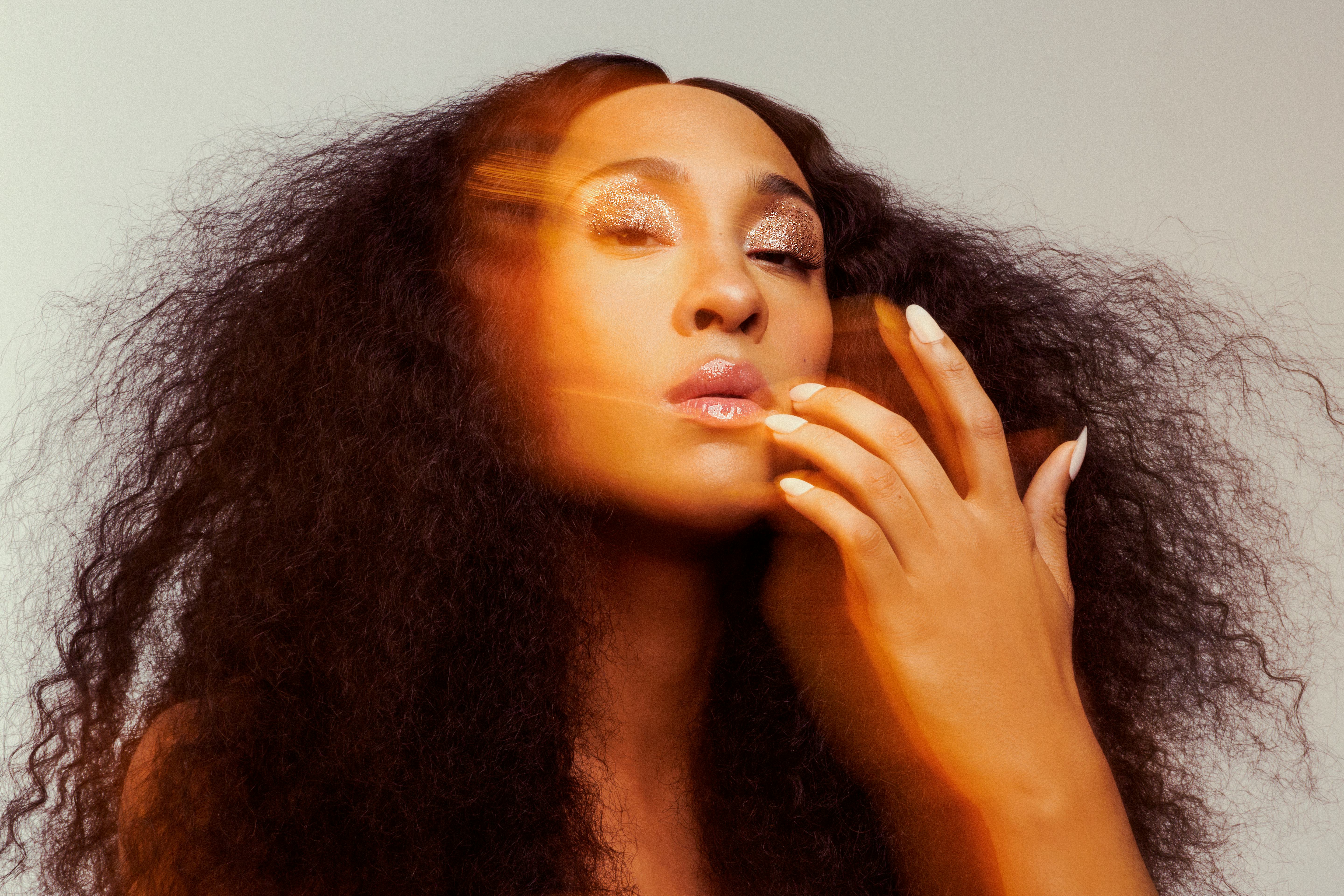 Blurred Mj Rodriguez in full profile