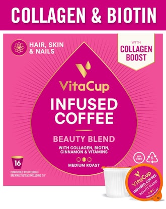 VitaCup Beauty Blend Coffee Pods (16 Count)