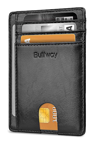 Buffway RFID Blocking Leather Wallet