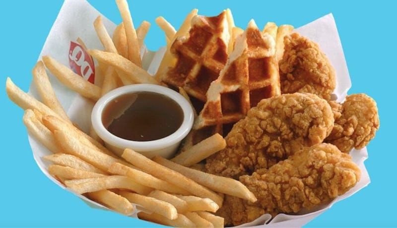 Dairy Queen Is Launching Chicken Waffle Baskets That Also Come With Fries Dairy Queen Is Launching Chicken Waffle Baskets That Also Come With Fries