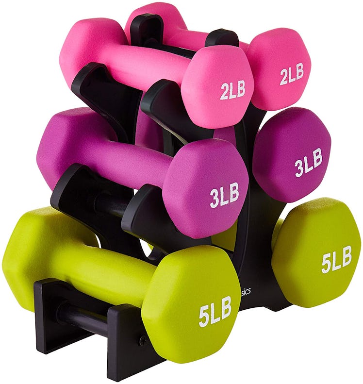 AmazonBasics Neoprene Dumbbells