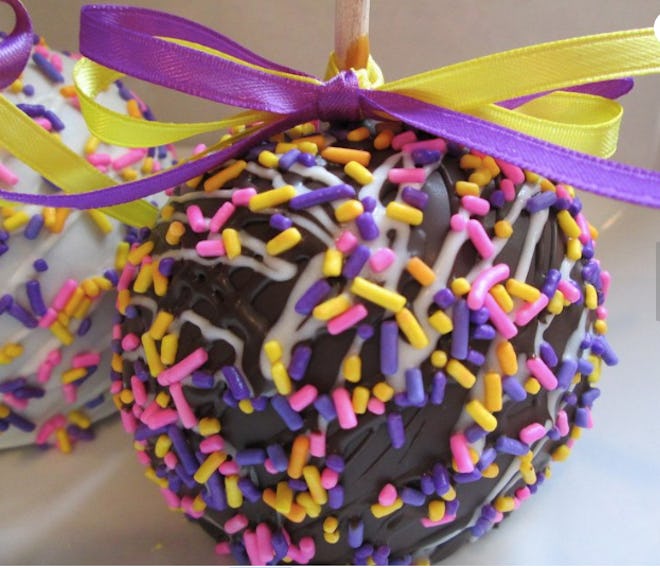 Easter Chocolate Caramel Apples (4-pack)