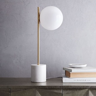 Sphere + Stem Table Lamp