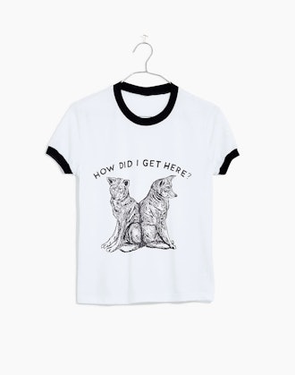 EMILY ELIZABETH MILLER How Did I Get Here Coyote Tee