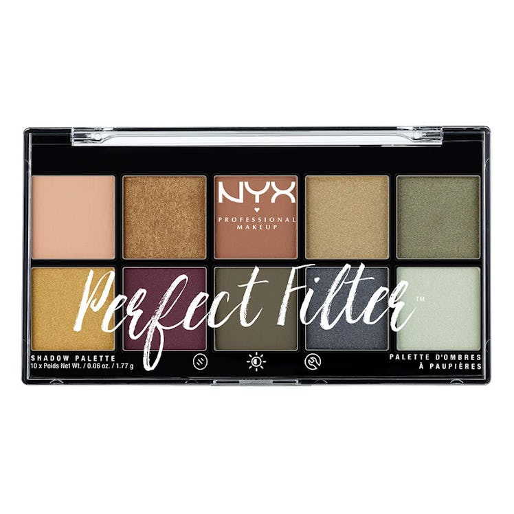 NYX Perfect Filter Shadow Palette in Olive You
