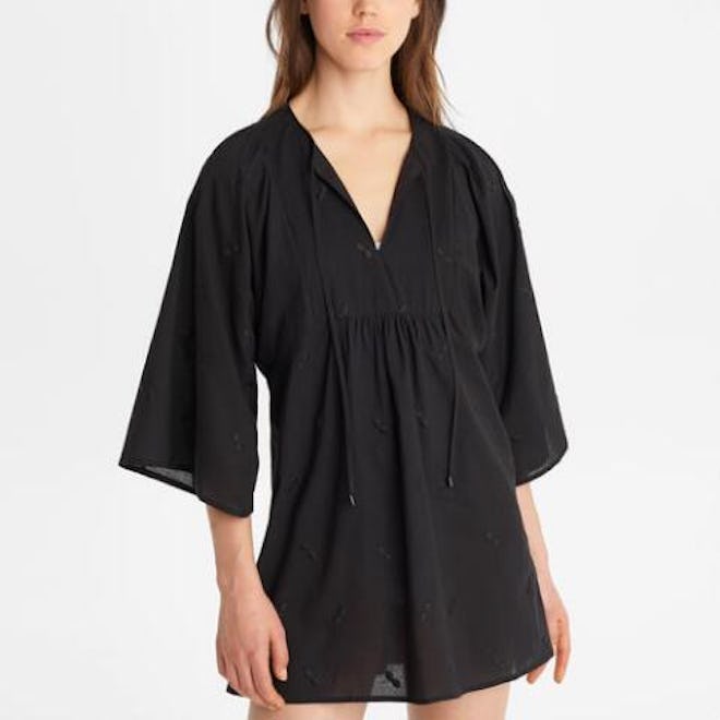 Embroidered Swim Cover Up