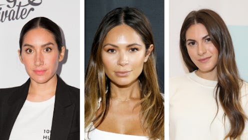 Full-profiled photos of Jen Atkin, Marianna Hewitt, and Lauren Gores Ireland