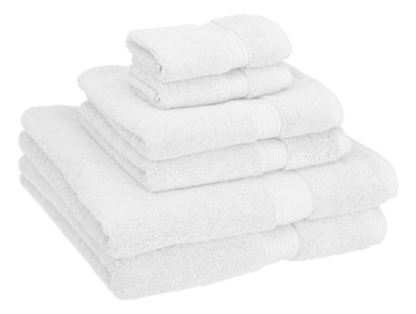 Superior 6-Piece Cotton Towel Set