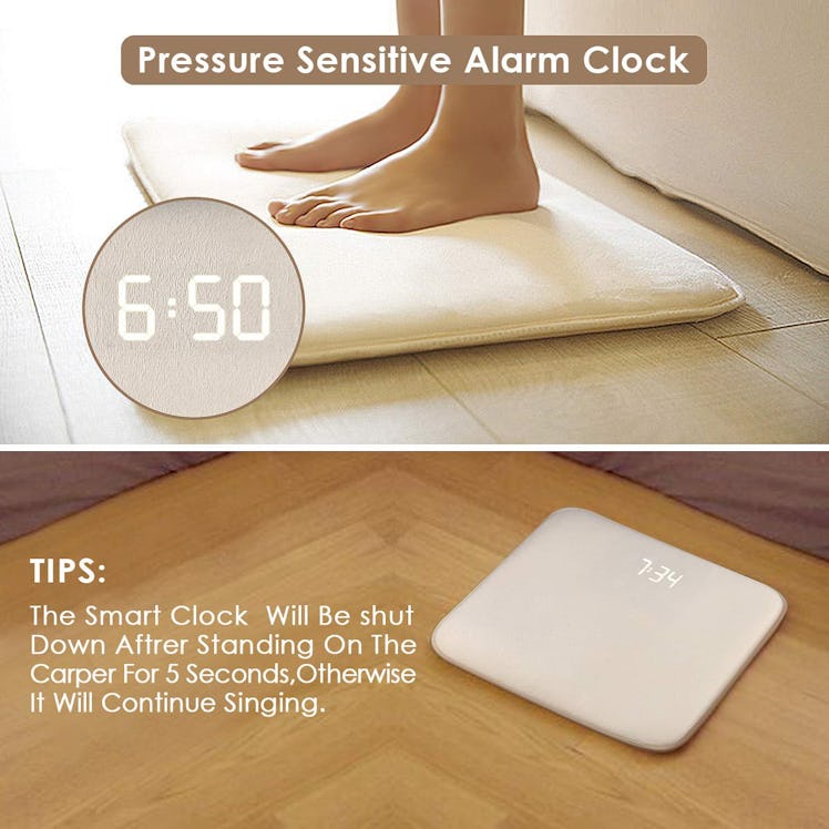 instecho Rug Alarm Clock