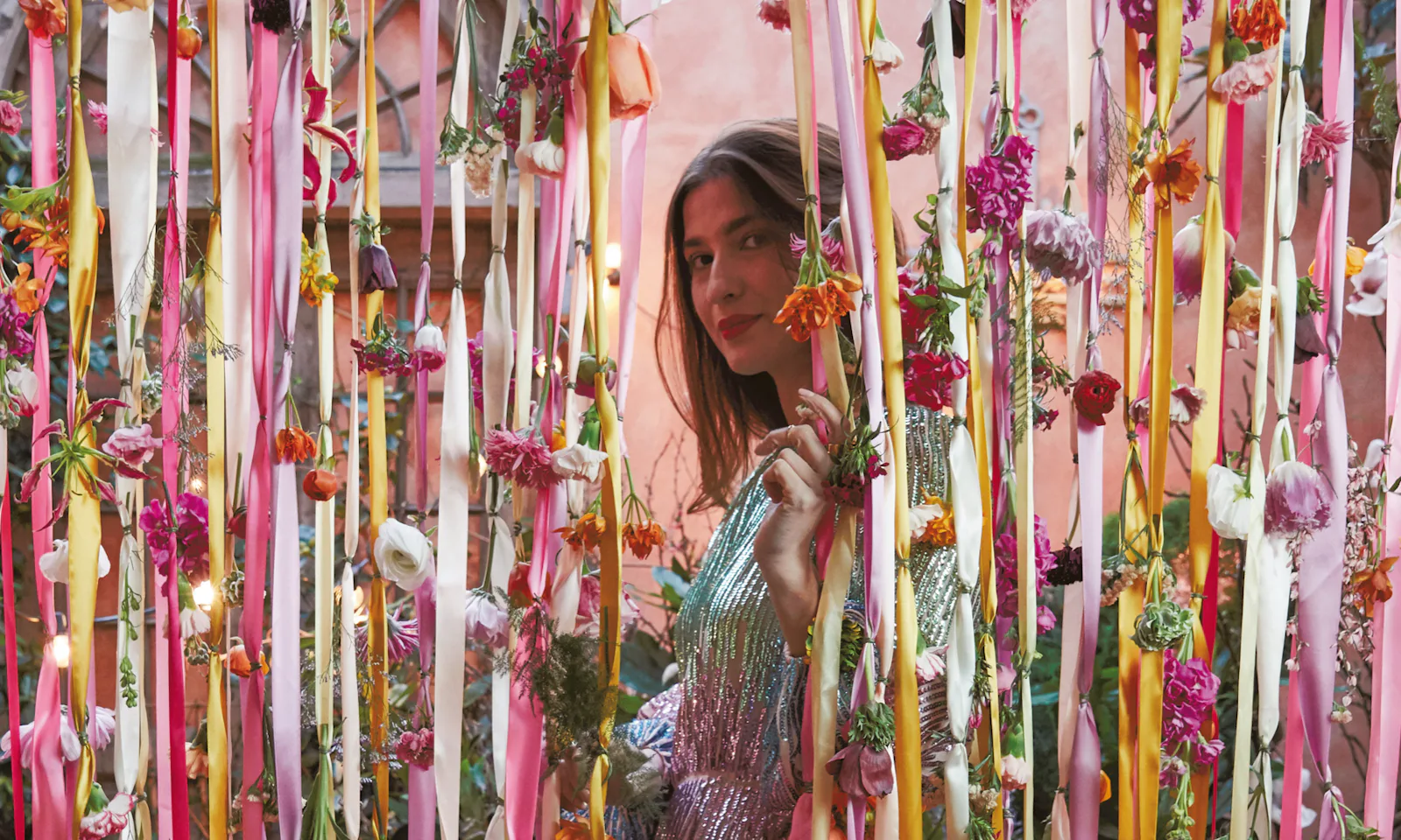 James Stopforth How To Create A Flower Curtain, Because It's Actually Way Easier Than ...