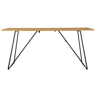 Oak Foldable Table