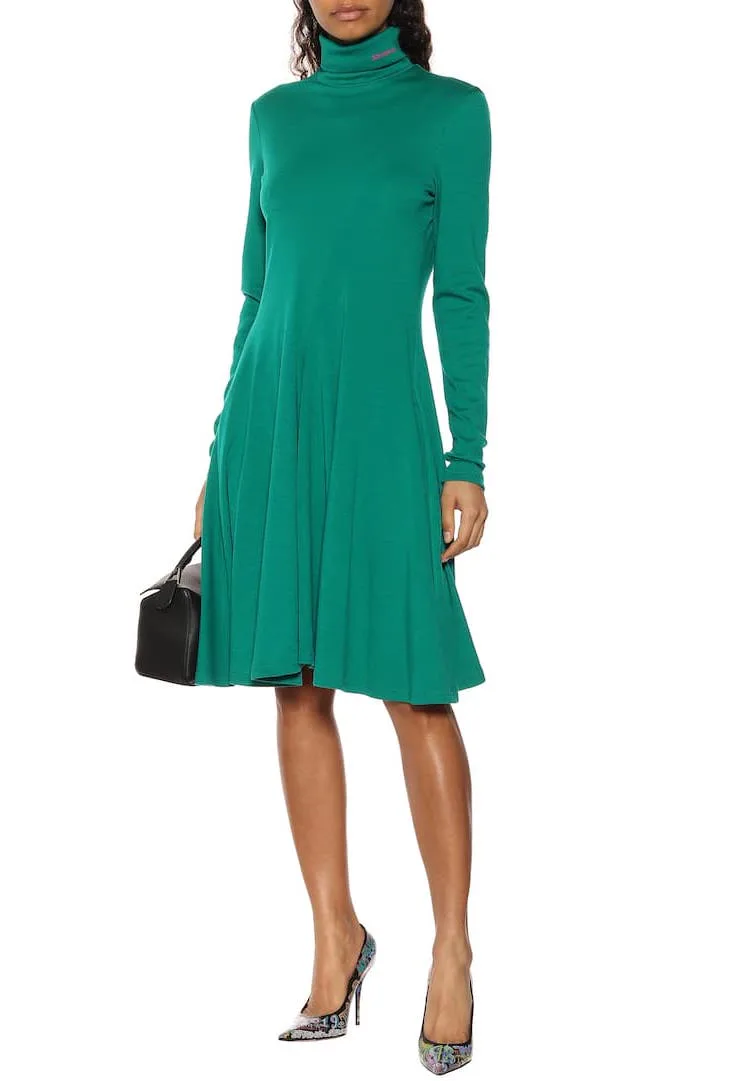 olivia wilde green dress Eddy Ariana Dress Large / Olive Chartreuse