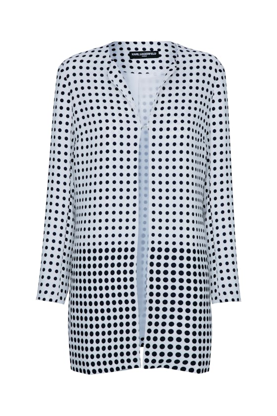 Long Sleeve Polka Dot Topper
