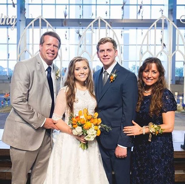 Duggar Wedding Dresses Over The Years: A Look Back At The Gowns They ...